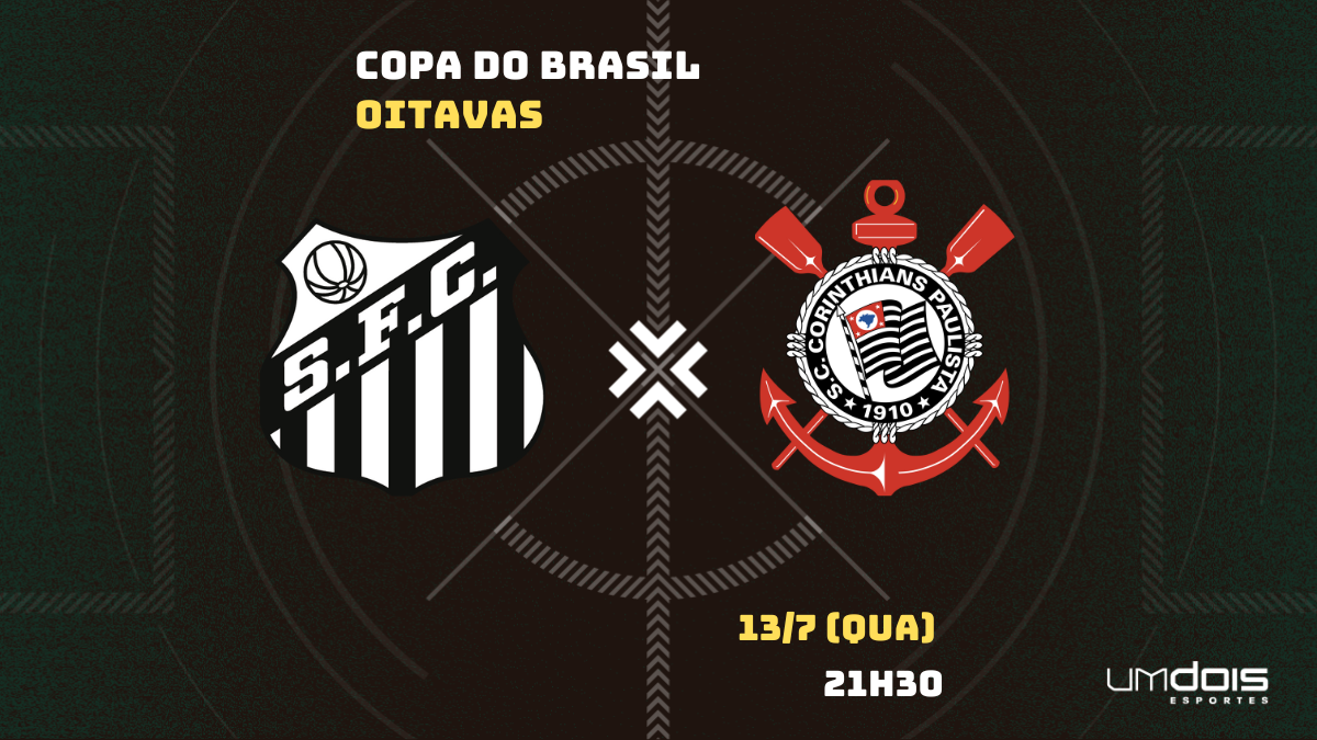 Santos x Corinthians veja onde assistir, escalações, desfalques e arbitragem