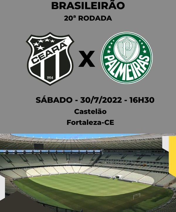 Fortaleza x Palmeiras: veja onde assistir ao vivo, horário e escalações