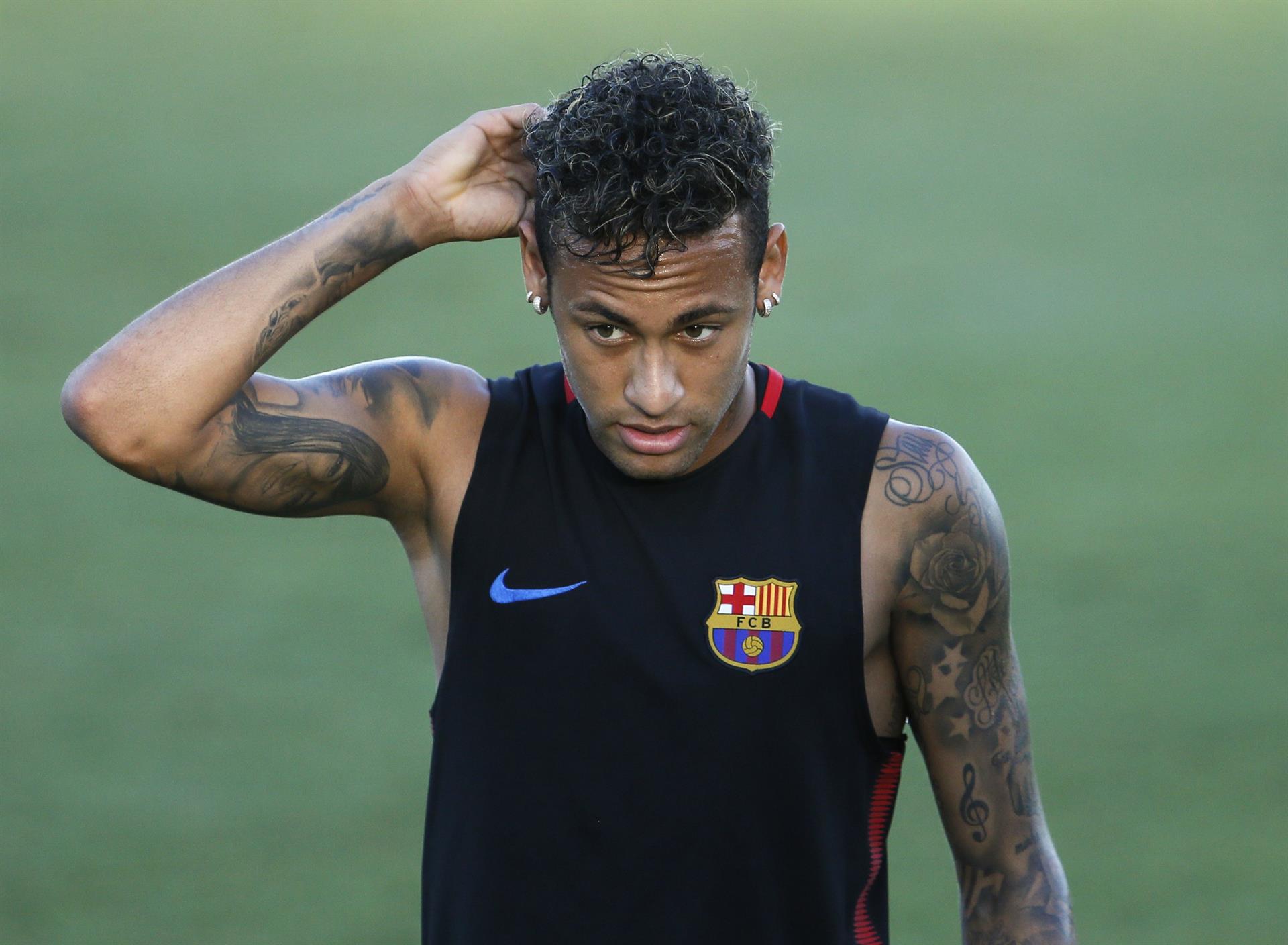 Neymar em passagem pelo Barcelona