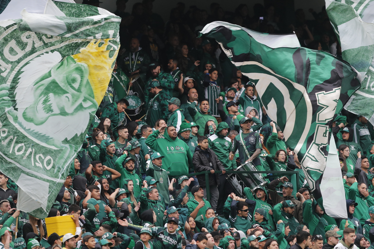 Torcida do Coritiba no Couto Pereira