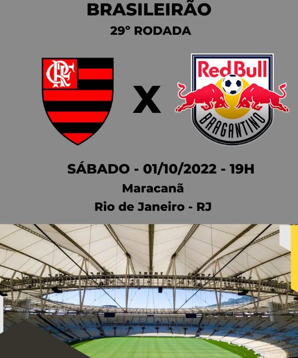 Onde assistir: Flamengo x Red Bull Bragantino ao vivo vai passar