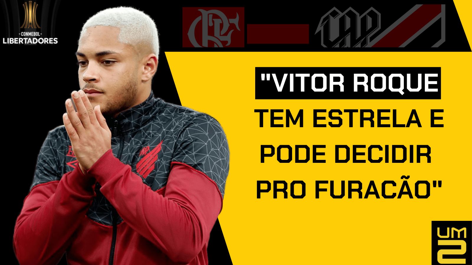 Podcast Vitor Roque Athletico