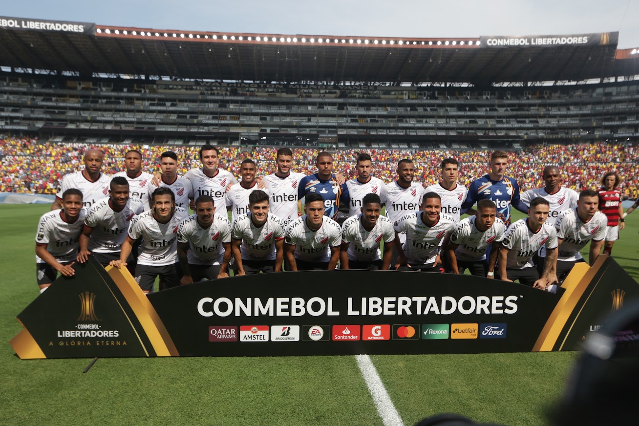 Time do Athletico antes da final da Libertadores