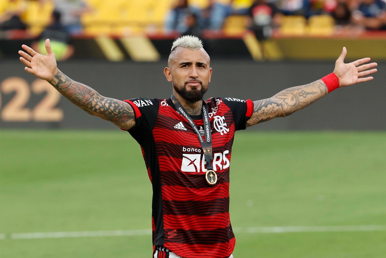 Vidal Flamengo Libertadores