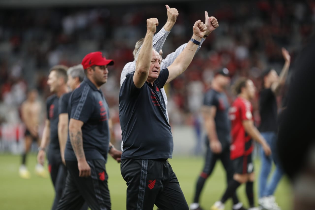 Felipão, técnico do Athletico