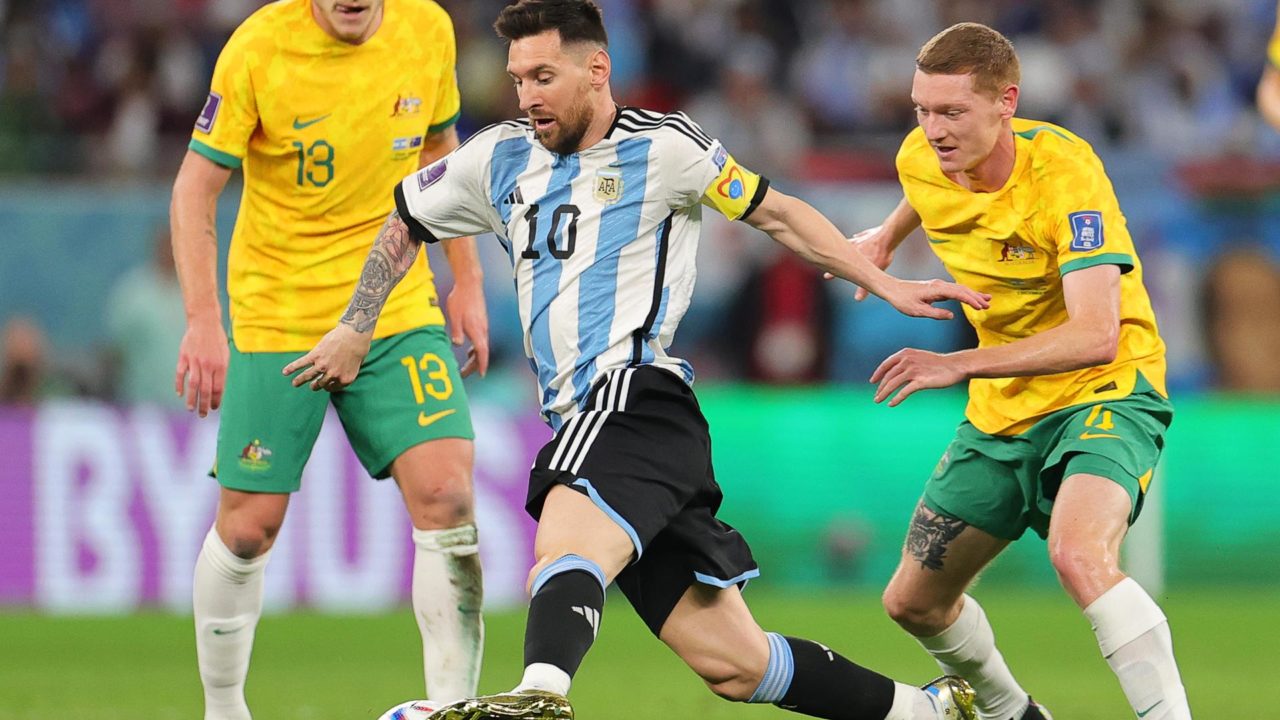 Copa do Mundo do Qatar 2022: Argentina 2 x 1 Austrália