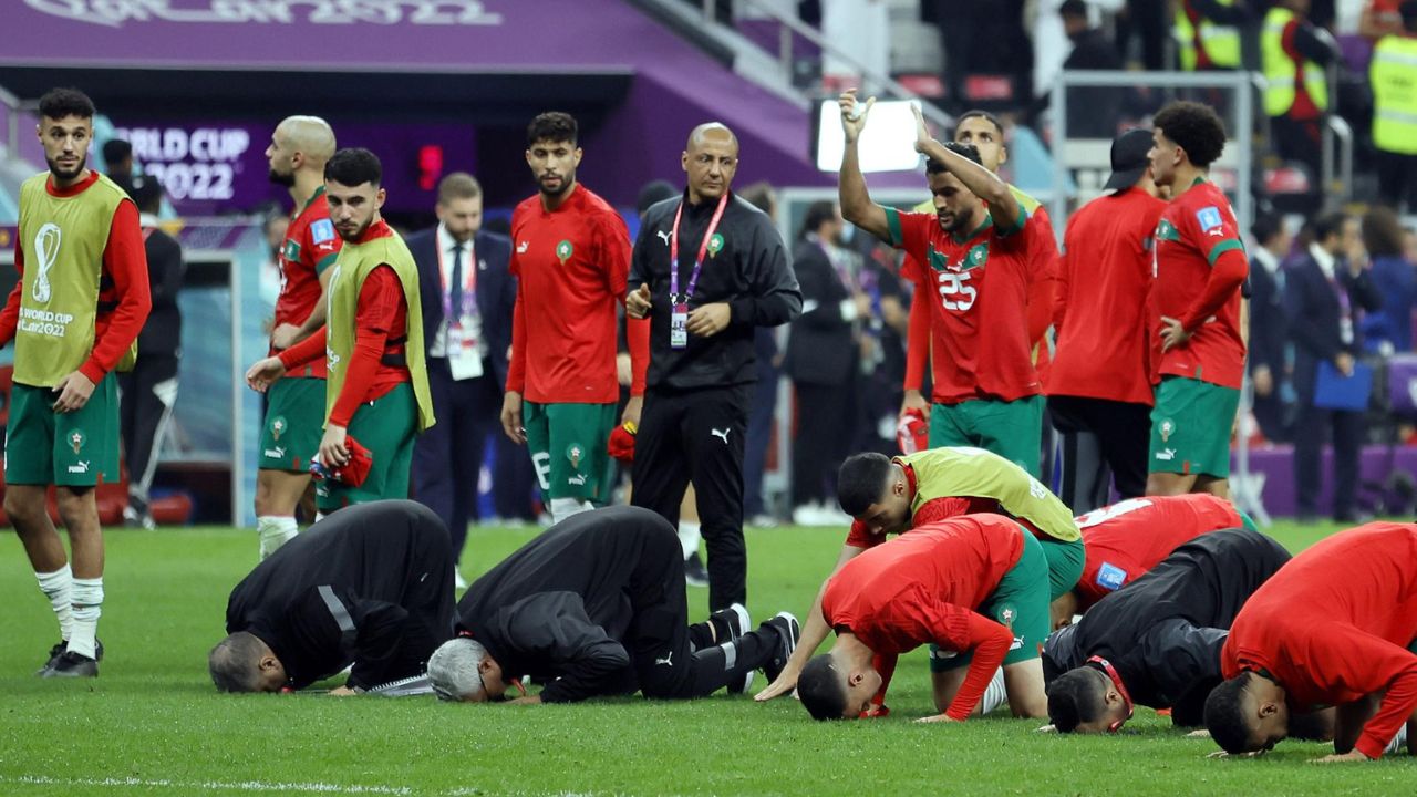 Chega ao fim a saga de Marrocos, um belo e delirante sonho de Copa do Mundo