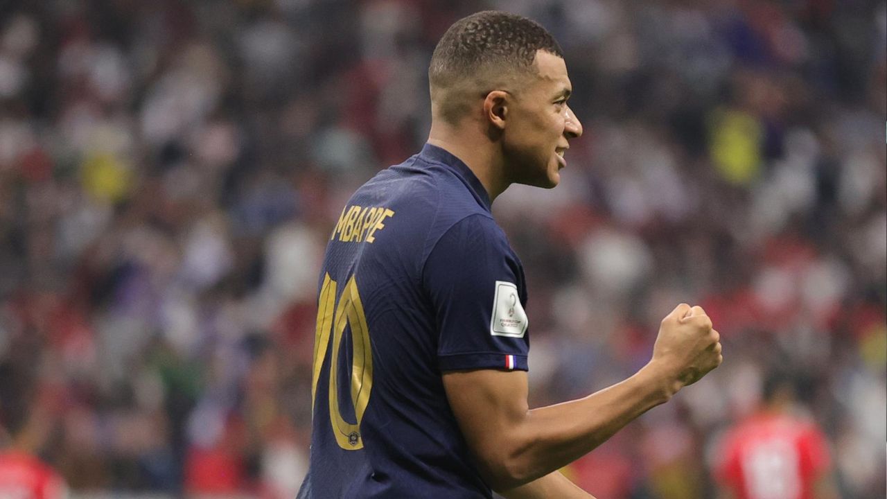 “Novo Pelé”, diz técnico do Marrocos sobre Mbappé, atacante da França