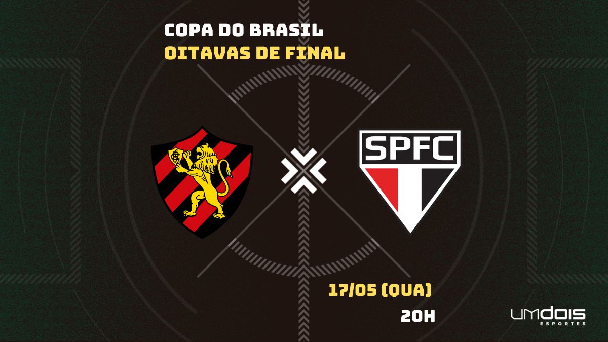 SPORT X SÃO PAULO: Veja MANDO DE CAMPO e DATA dos jogos