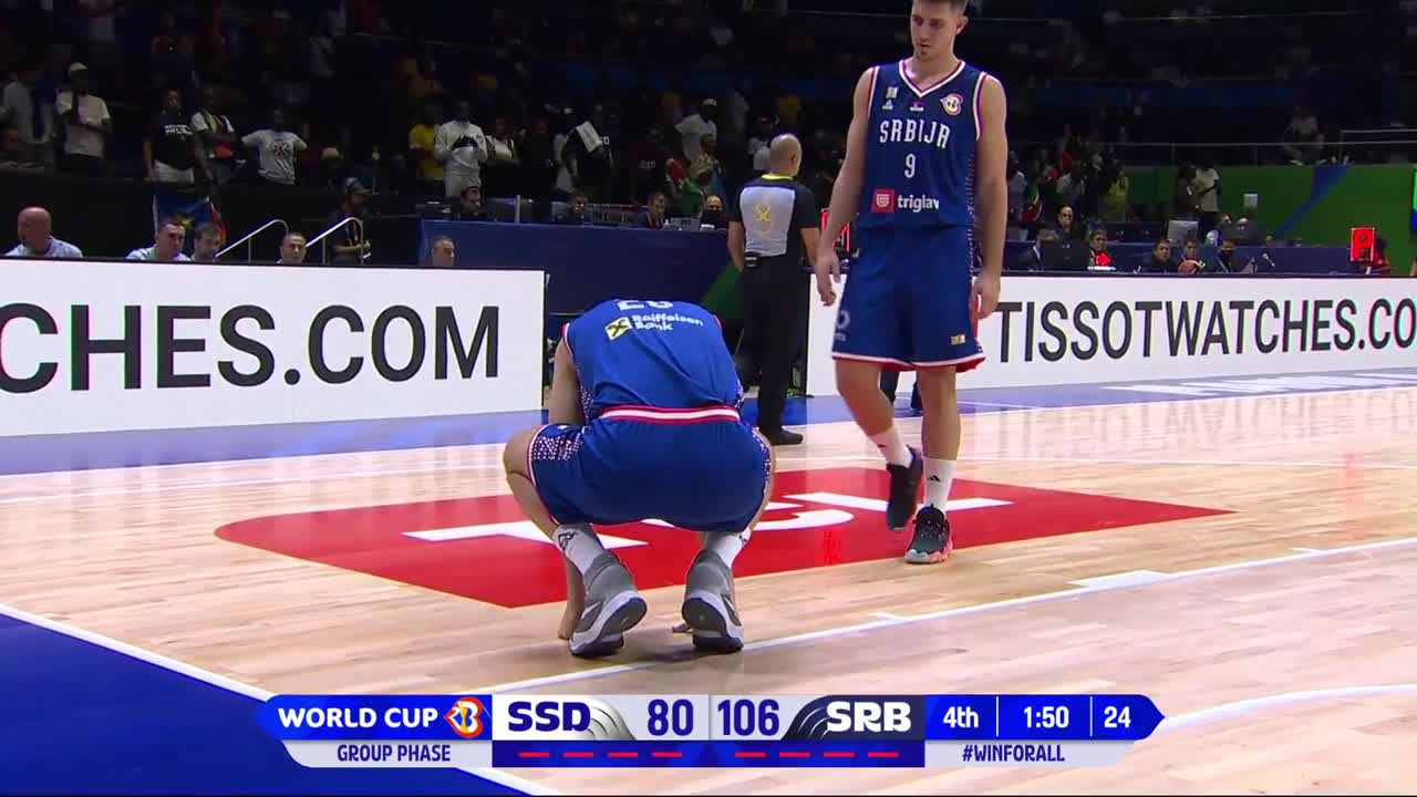 Sérvio Borisa Simanic perde rim após lesão em jogo do Mundial de