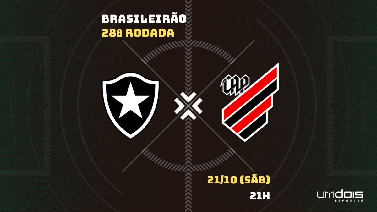 Botafogo x Athletico PR: onde assistir, escalações e horário do jogo pelo  Brasileirão