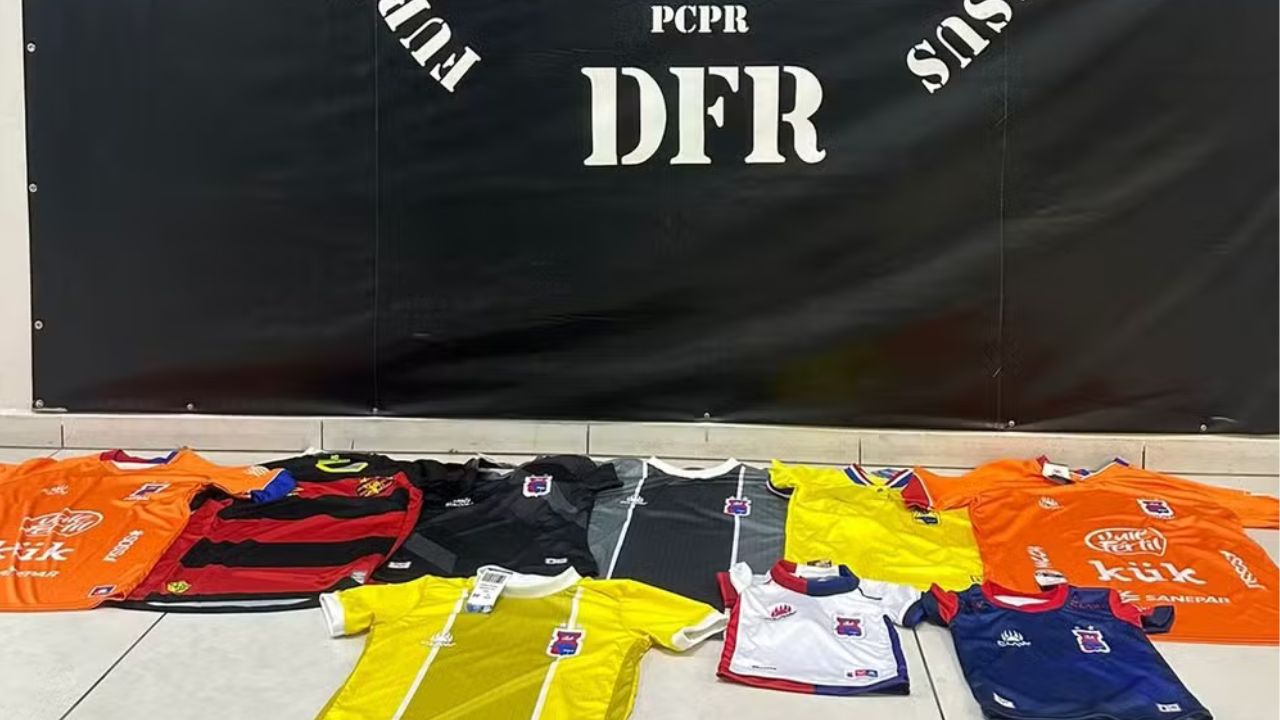 Man caught stealing shirts from Paraná comes forward