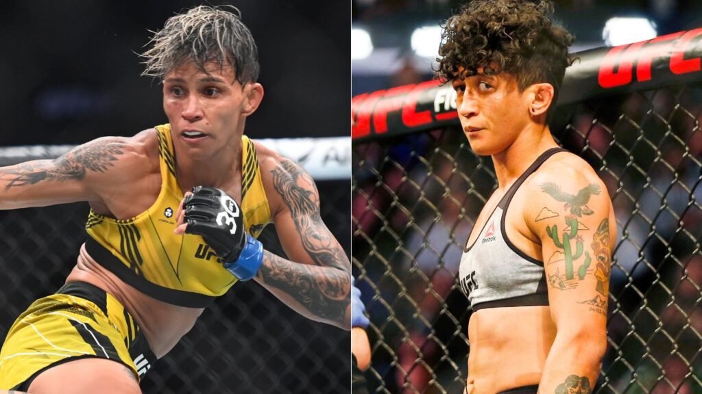 Amanda Lemos e Virna Jandiroba fazem luta principal no UFC Vegas. Fotos: Icon sport