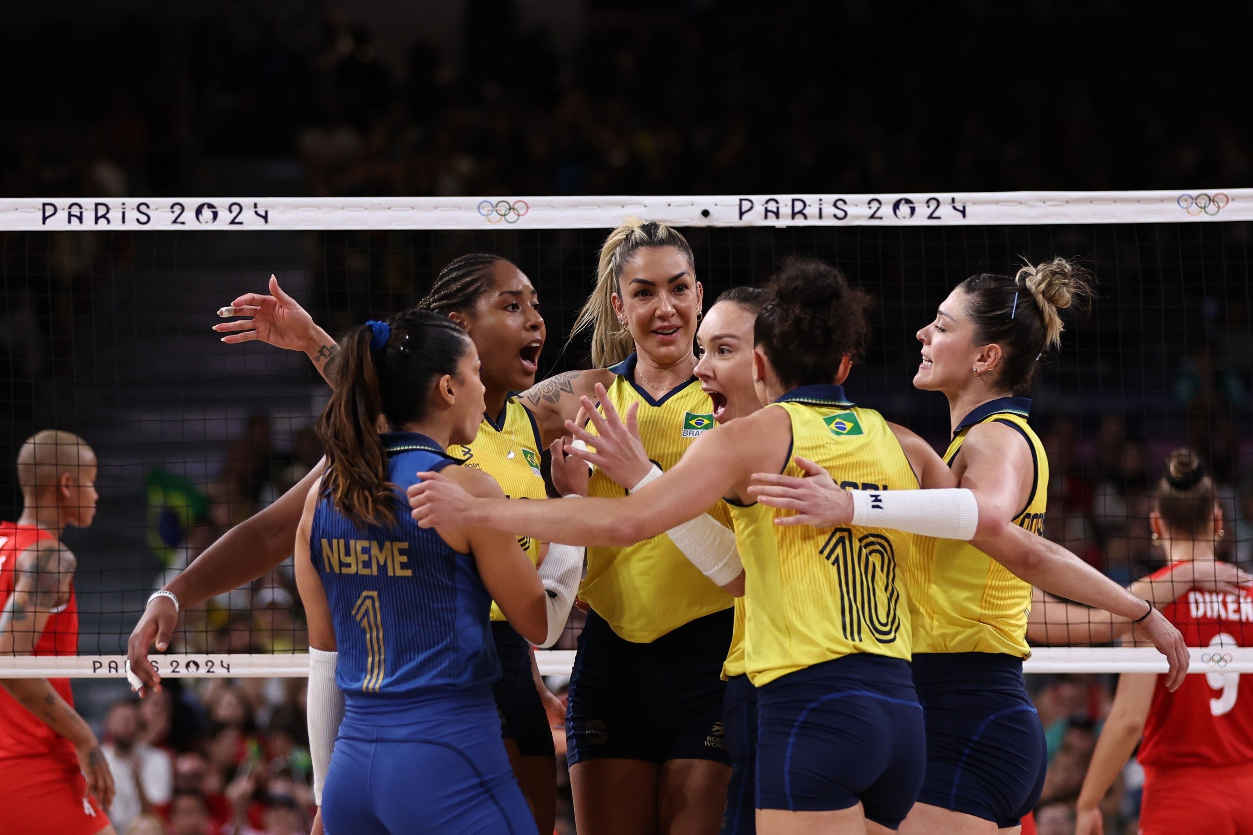  Vôlei feminino do Brasil leva o bronze após vitória sobre a Turquia 