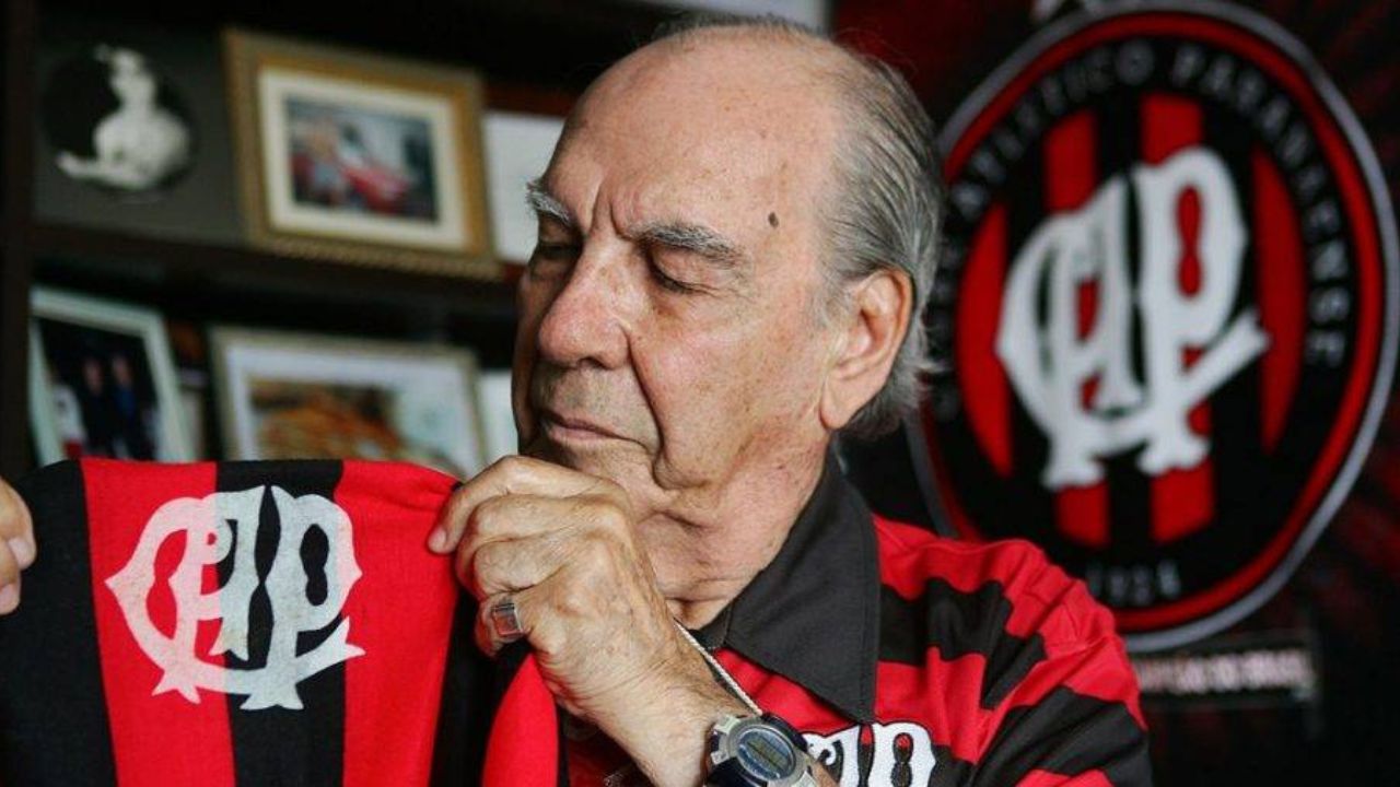  Ídolo do Athletico e lenda vida, craque Jackson completa 100 anos 