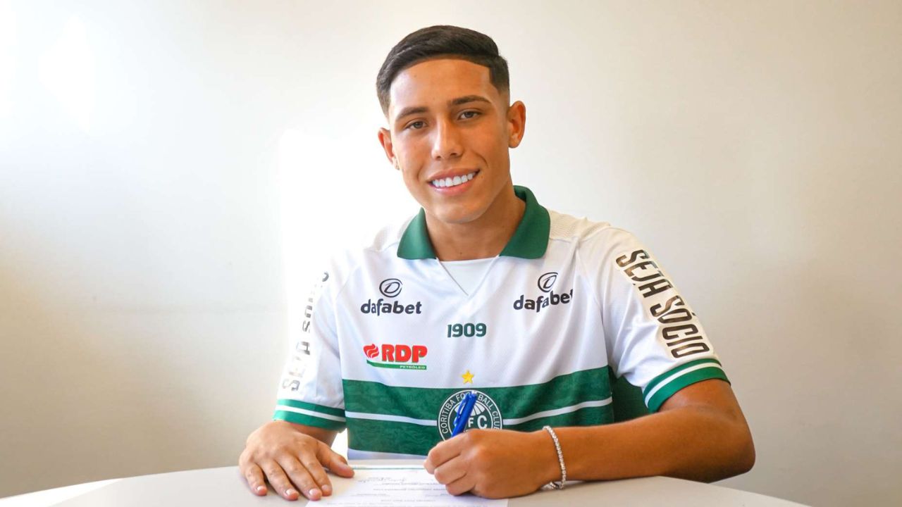  Coritiba encaminha empréstimo de jovem promessa para clube europeu 