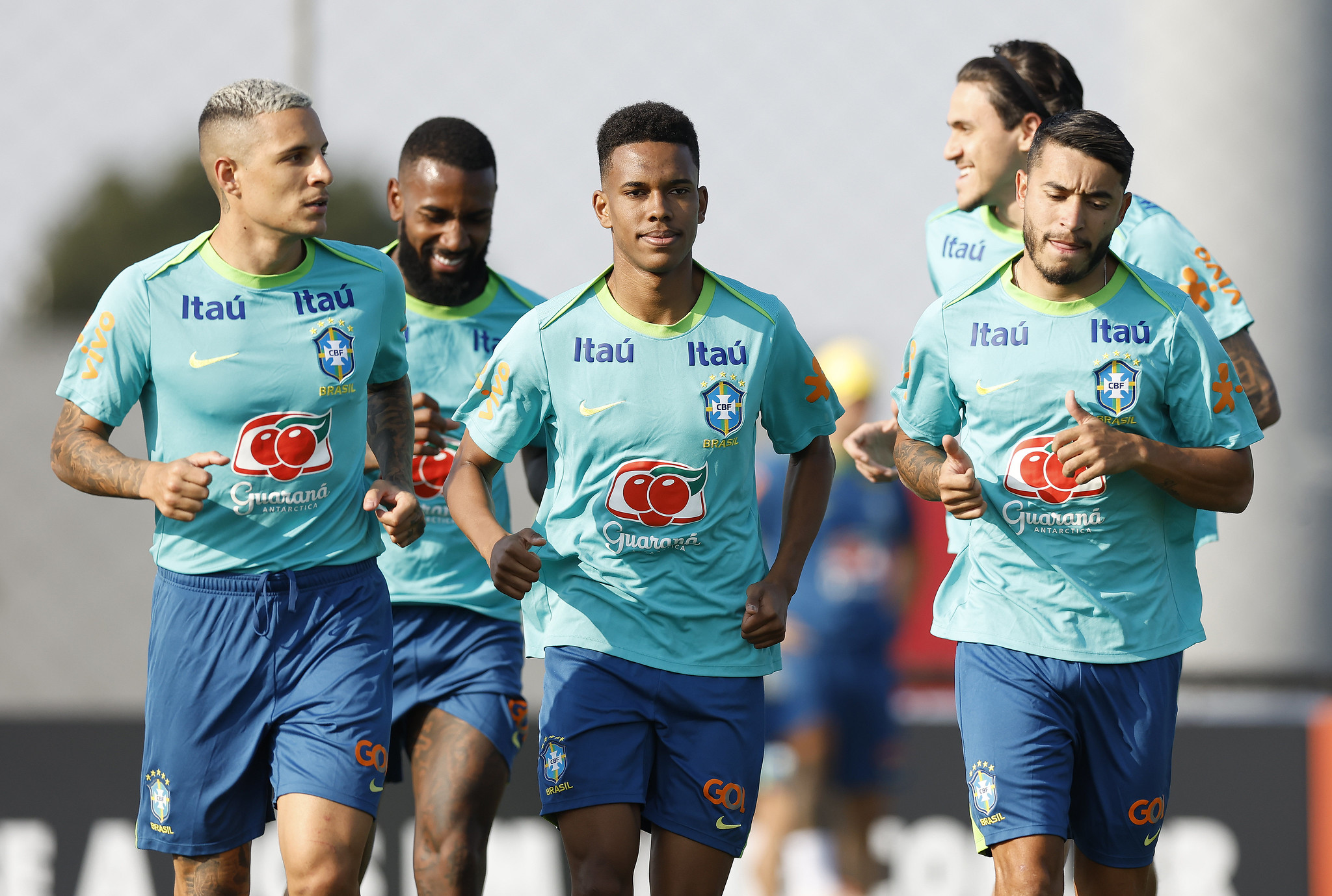  Seleção brasileira volta ao CT do Caju após 14 anos e faz primeiro treino em Curitiba 