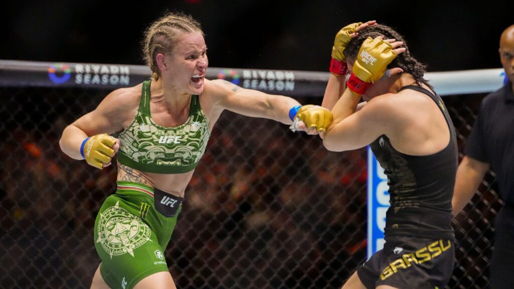 UFC 306: Shevchenko joga água na tequila de Grasso e recupera cinturão