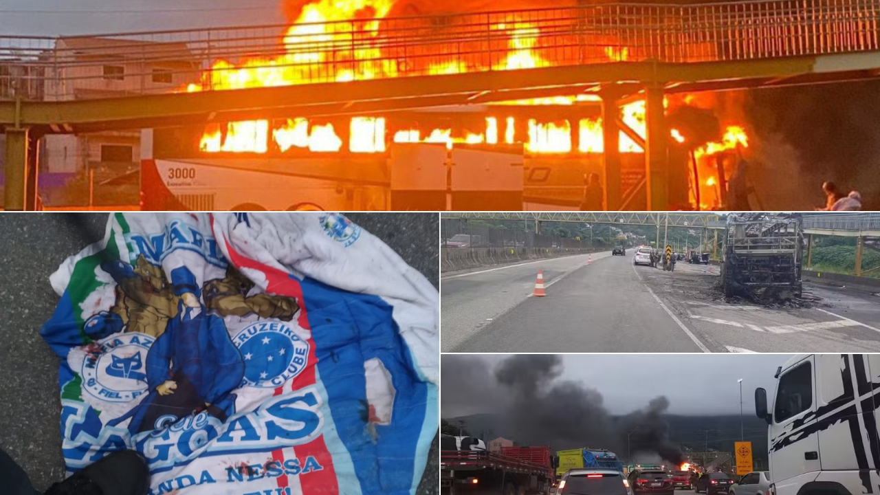 Torcedor morre em confronto entre organizadas de Palmeiras e Cruzeiro  em rodovia paulista