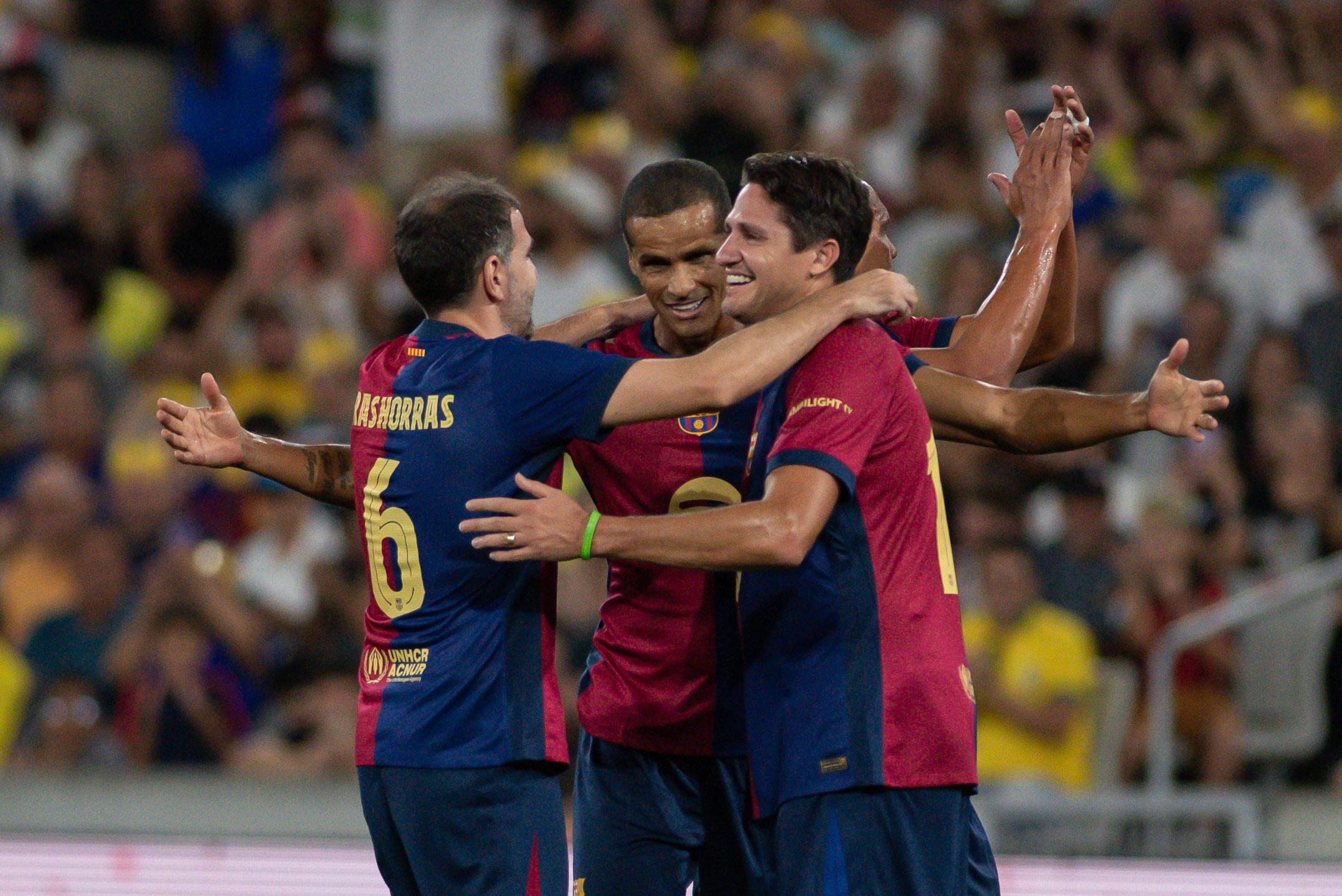  Barça Legends vence o Pelé Pequeno Príncipe na Ligga Arena; veja como foi 