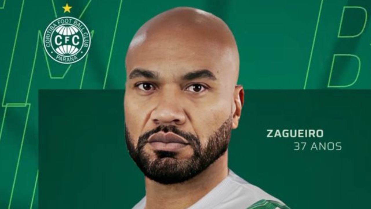 Coritiba anuncia zagueiro veterano e chega a cinco reforços na temporada