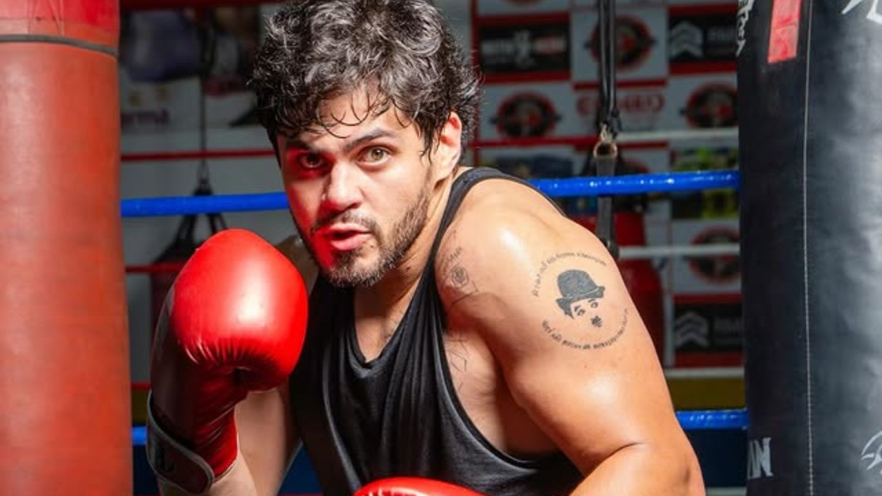 Comediante encara funkeiro bicampeão em evento de boxe com Popó